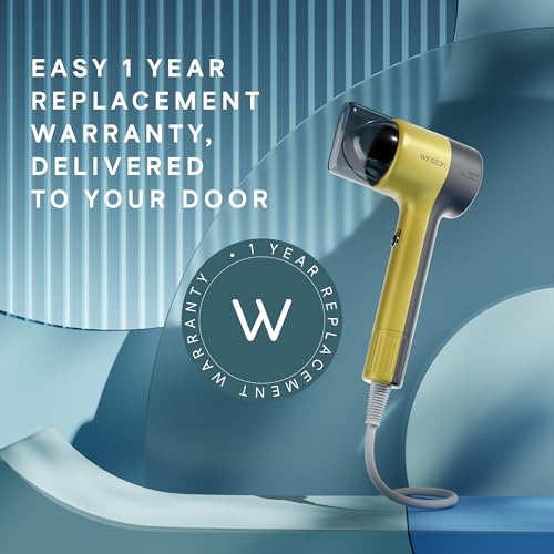 Image of Winston Turbo X Hair Dryer 1600W for Men and Women, Compact and Fast Drying with 3 Speed / 2 Heat Settings with Low Noise & Overheat Protection - All Hair Types