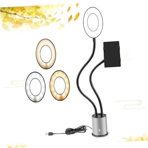 Luz de relleno para celular Mipcase con soporte flexible para maquillaje y videos 2
