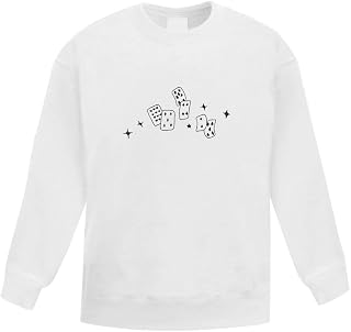 Azeeda 'Playing Cards' Kid's Sweatshirt/Jumper (9-11 Years) (KW00012022)