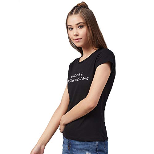 Image of Rare Women's Solid Regular Fit T-Shirt
