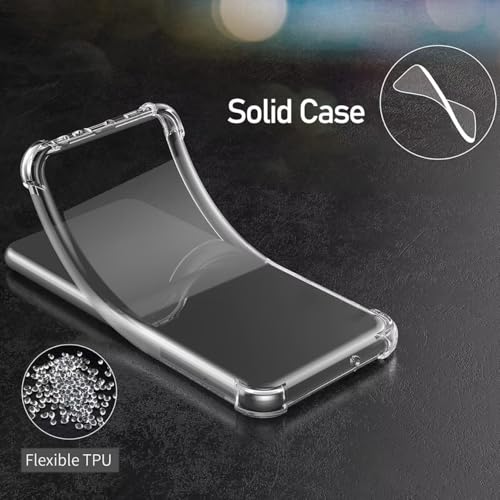 Image of Skyro Nokia C32, [Bumper] Exculsive Transparent with Shockproof Slim Back Cover Case for Nokia C32 - Transparent