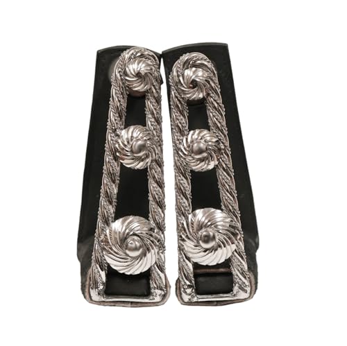 M-Royal Saddles Charro Estribos Saddle Stirrups Torcidos Acero