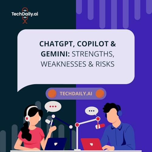 Page de couverture de ChatGPT, Copilot & Gemini: Strengths, Weaknesses & Risks