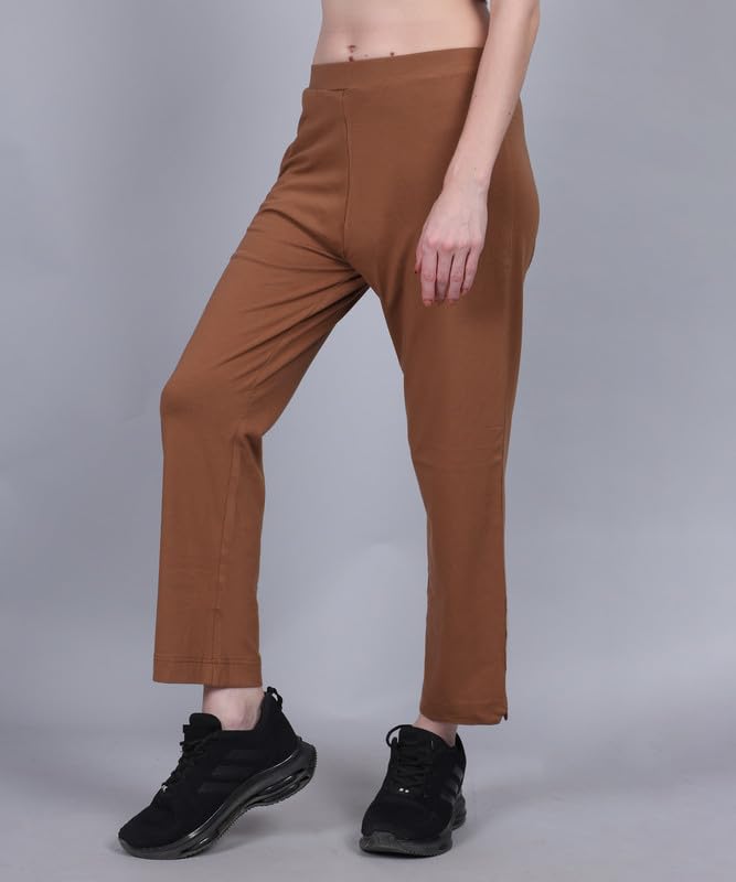Image of Women's Cotton Light Weight Comfortable, Stretchable, Breathable & Soft Pant Style Jeggings