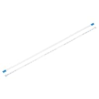 Vista 25 de uxcell Cable plano flexible, 30 mm, 1 mm de distancia entre conductores, 4 pines, cables FPC y FFC de cinta flexible para televisor LCD, audio