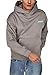 Produktbild JACK & JONES Hoodie Herren Relaxed Fit mit Print JJEURBAN Edge Kapuzenpullover Pullover, Größe:XL, Farbe:Castlerock (12281095)