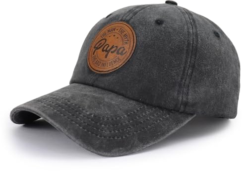 Image of The Man The Myth The Legend Hat for Men, Funny Adjustable Cotton Family Baseball Cap