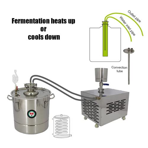 Wine Beer Liquid Brewing Fermenting Distilling Refrigerating and Heating Machine