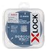 Bosch Professional 5 Szt. Zestaw X-LOCK/M14 Tarcz do cięcia i szlifowania (do metalu, Inox, drewna, X-LOCK/M14, Ø 125 mm, Akcesoria szlifierek kątowych)