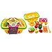 WEHOLY Toy Cut Cut Le Kitchen Cut Fruit Basket Play House Toy 3-6 Ans Girl Baby Simulation Toy Ustensiles de Cuisine et Coupe Saine Play Food Set Gifts Tool Learning for Kids Girls Boys