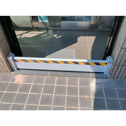 Barrera antiinundación para pared de garaje con panel de aluminio reutilizable 2