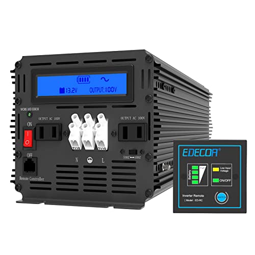 Amazon.co.jp: EDECOA インバーター 正弦波 2500W インバーター 12v Amazon.co.jp: EDECOA インバーター 正弦波 2500W インバーター 12v