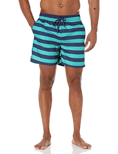 Image of Kanu Surf Men's Troy Stripe Swim Trunks