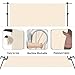 Cream Photography Backdrop for Photoshoot, Photo Backdrop Curtain, Perfect Cream Backdrops for Party Portrait Photoshoots Video Studio 8FTx10FT