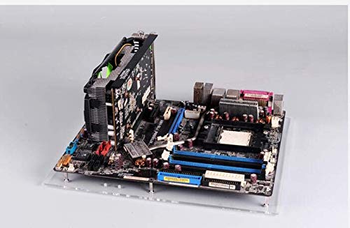 Yoidesu YOIDESUWBX0N36SU5 Atx Pc Open Frame Atx Test Bench Motherboard Overclock Computer Case Diy Mod Base Chassis For Atx Mothboard, 4Mm Transparent Acrylic Frame Pc Test Bench thumb #6