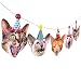 Photographic Felt Birthday Cats Garland