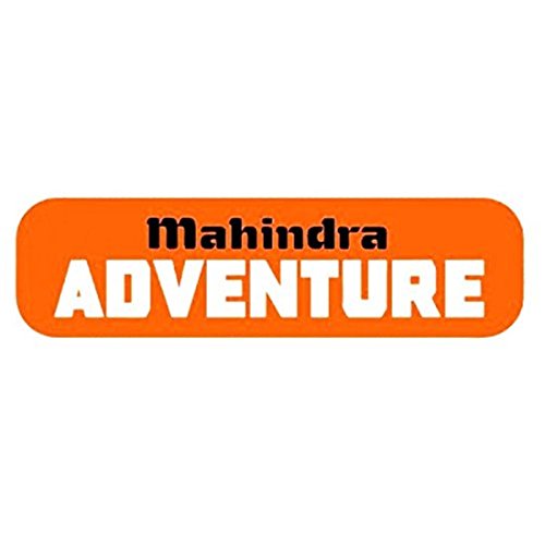 Fusion Mahindra Adventure Auto Hood Bumper Front Sides Bike Stickers - Orange and Black (B073X34G48) Amazon Price History, Amazon Price Tracker