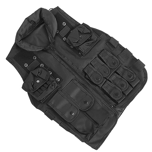 Colete de Treinamento Militar 600D Oxford Pano Cintura Ajustável Colete de Treinamento Infantil Espo