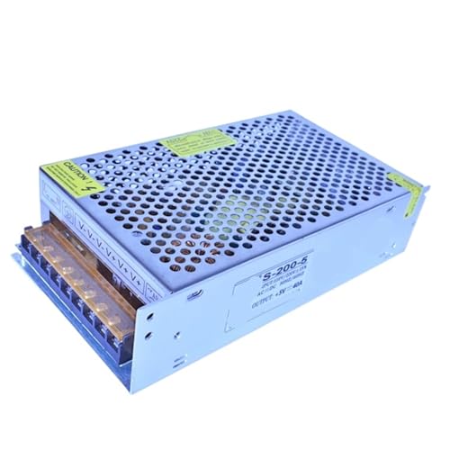Alimentation 5V 40A transformateur 200W affichage pour alimentation LED