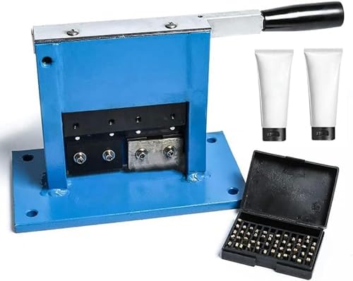 FYLFANYAN Manual Pipe Sealant Machine, Aluminum Laminated Tubes Sealant, Pipeline Sealant with A Printer Scoreboard Marker Dated Letters, Paste Tubes Sealant Machine ~/