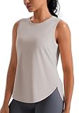 JOYSPELS Ice Silk Workout Tank Tops for Women Cool-Dry Sleeveless Loose Fit Yoga Shirts Athletic