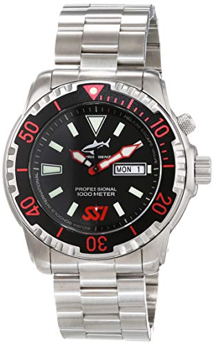 Montre Chris Benz Homme quartz analogique avec bracelet en métal résistant CB-1000-SSI-MB