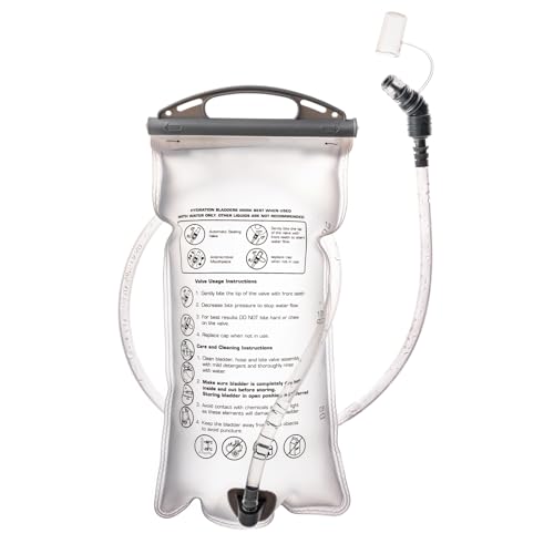 Poche hydratation TRIWONDER de 1,5L à 3L, un réservoir d'eau souple pour votre sac de sport.