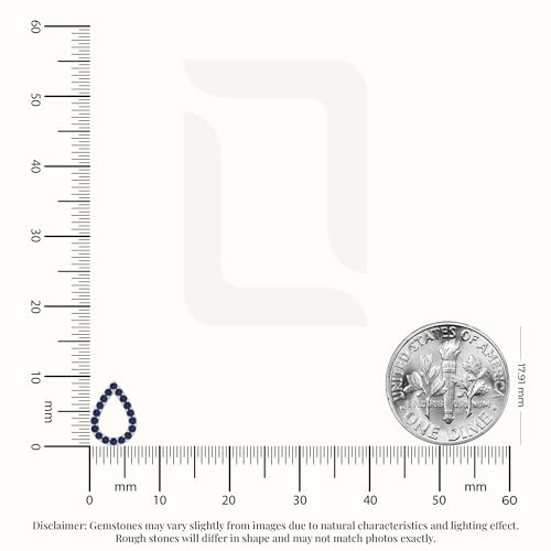 Natural Gemstone Teardrop Stud Earrings for Women in 925 Silver/18K Yellow/Rose Gold Vermeil, Birthstone Jewelry Gifts for Her Birthday, Wedding Anniversary, Mothers Day, Christmas, Graduation3