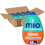 mio Hydrate Orange Electrolyte Drink Mix, 48 mL Bottle
