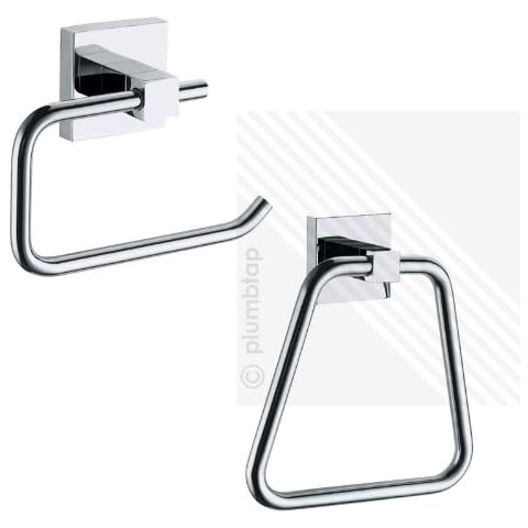 Arian Pro - Bathroom Accessories - Toilet Roll Holder and Towel Ring Cover