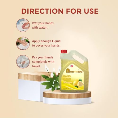 Image of Hommies Liquid Handwash, 5 Litre Lemon
