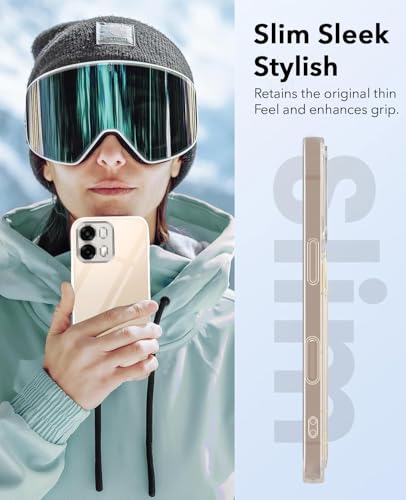 Image of Jkobi Lifetime Anti-Yellow Clear Back Cover Case for Oppo A6 Pro (Sleek Hard Crystal | Shockproof and Camera Protection)
