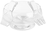 Prodyne On Ice Salad Bowl and Servers, 6.2 quart, Clear