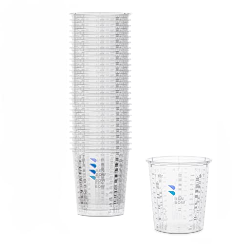 BenBow Professional Tazza di misurazione 25x 680 ml - Gradazioni multiple - Tazza di misurazione della vernice Tazza di misurazione della vernice Tazza di miscelazione monouso