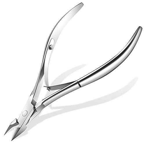 Cuticle Trimmer Cuticle Clippers - Professional Cuticle Cutter Stainless Steel Cuticle Nippers Manicure