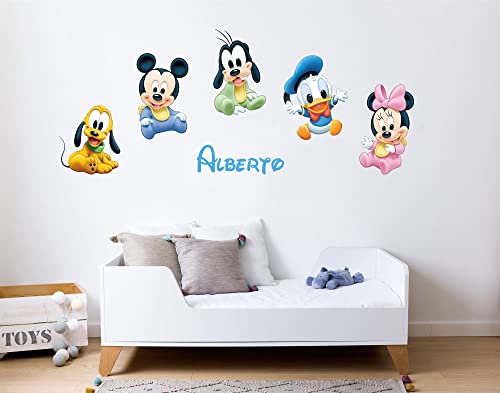 Vinilo decorativo adhesivo infantil Personalizado con nombre