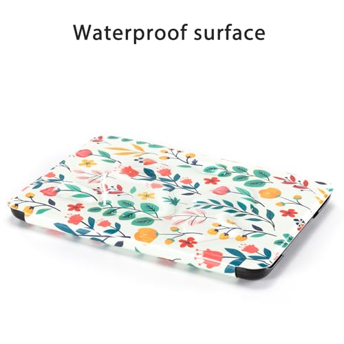 Image of CoBak Case for All New 6 Inch Kindle 2024 and 2022 (11 Generation) - PU Leather Smart Cover, Auto Sleep and Wake, Premium Protective Case for Kindle Basic,Springtime Delight