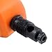 Aracombie Multipurpose Double Head Sheet Orange Nibbler Metal Cutter Hole Saw Drill Attachment Tool For Iron, Stainless Steel, Aluminum, Plastic, Plywood Plate
