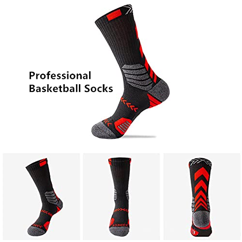 Floette Mens Fashion High Top Basketball Shoes Breathable Casual Walk Athletic Basketball Sneakers4