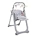 Chicco Polly Magic Relax Trona y Hamaca Evolutiva Bebés Apta de 0 Meses a 3 Años (15 kg), Trona Compacta Totalmente Reclinable y Ajustable con 4 Ruedas, Barra de Juegos y Cojín Reductor - Rosa (Pink)