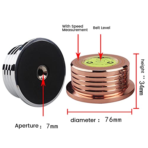 TOCHCA Disque Vinyle Aluminium Poids HiFi 50HZ LP Disque Stabilisateur Platine Vinyle Alliage d’Aluminium Poids Pince Argent - Les Beatles, Paul McCartney, John Lennon, RIngo Starr, George Harrison TOCHCA Disque Vinyle Aluminium Poids HiFi 50HZ LP Disque Stabilisateur Platine Vinyle Alliage d'Aluminium Poids Pince Argent – Image 8