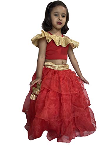 Image of Aglare Girl's Net Readymade Lehenga Choli