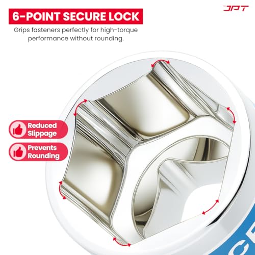 JPT Ratchet Spanner Socket Set (9+1) - Image 5