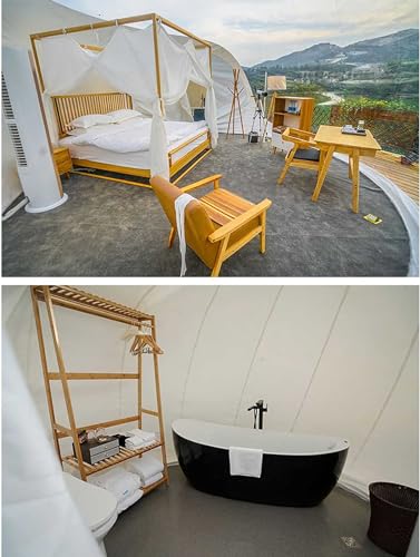 Carpa inflable burbuja grande transparente para camping miniatura 5
