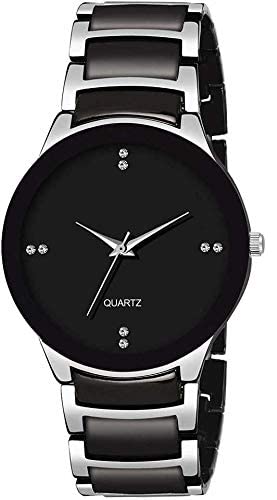 SELLORIA A - Brand Steel Black Dial Slim Line Full Black Strap Analogue Watches for Men Pack of - 1 (B0C1GZMJ5S) Amazon Price History, Amazon Price Tracker