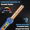 GNI Upgraded 150W LED Digital Adjustable Temperature Plastic Welder, 106PCS Welding Rods Repair Kit, 4 Tips 3 IN 1 Soldering Iron Kit, Plastic Welding Kit for DIY Bumper Kayaks #1