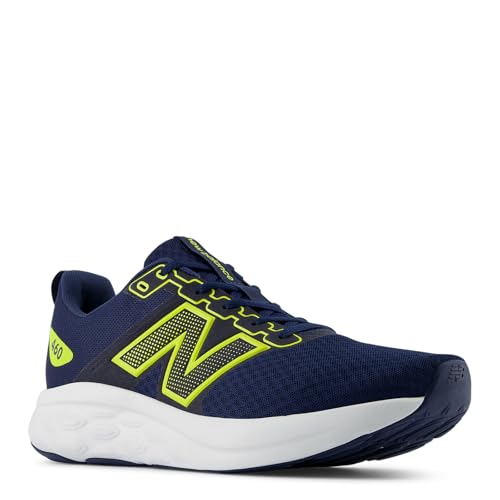 New Balance Tenis de correr 460 V4 para hombre, Nb Navy/Firefly, 43 EU