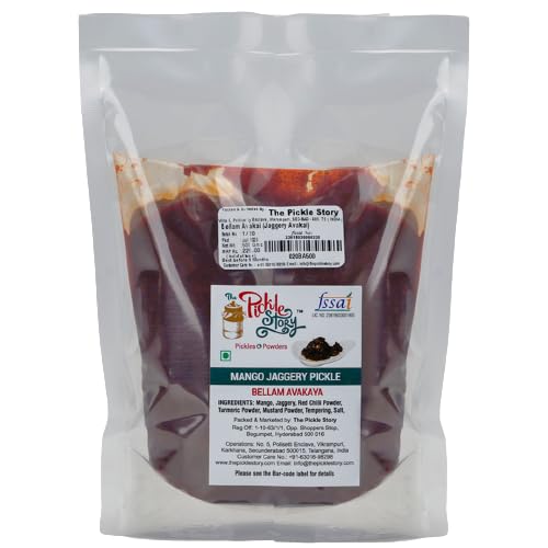 See full amazon price history chart for The Pickle Story - Bellam (Jaggery) Mango Jaggery Pickle (Mitha Aam ka achar) AVAKAI Pickle Pure & Natural Less Sweet Pickle No Preservatives 500 Grams Pouch The Pickle Story - Bellam (Jaggery) Mango Jaggery Pickle (Mitha Aam ka achar) AVAKAI Pickle Pure & Natural Less Sweet Pickle No Preservatives 500 Grams Pouch (B0CDCW27ZV) Amazon Price History, Amazon Price Tracker