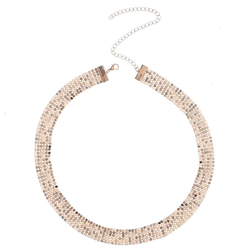 Cadena para el cuerpo brillante bohemia ideal para festivales y playa