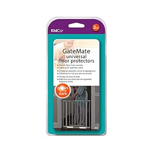 KidCo-K15-GateMate-Floor-Protector-2Pkg-Baby-Gate-Floor-Covers-Clear Baby Gate Floor Covers